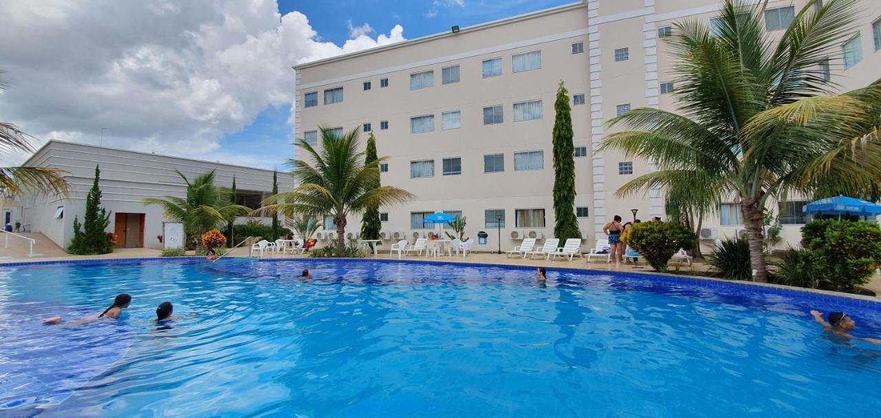 Hotel Encontro Das Aguas Thermas Resort Com Cafe Da Manha Incluso Caldas Novas Eksteriør bilde