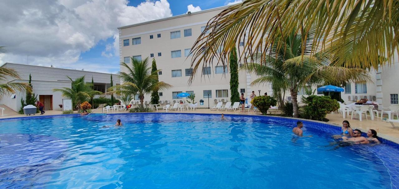 Hotel Encontro Das Aguas Thermas Resort Com Cafe Da Manha Incluso Caldas Novas Eksteriør bilde